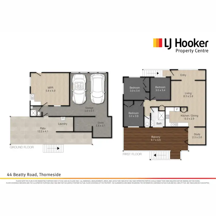 Floorplan of Homely house listing, 44 Beatty Road, Thorneside QLD 4158