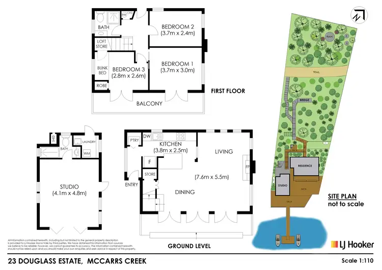 Floorplan of Homely house listing, 23 Douglass Estate, Mccarrs Creek NSW 2105