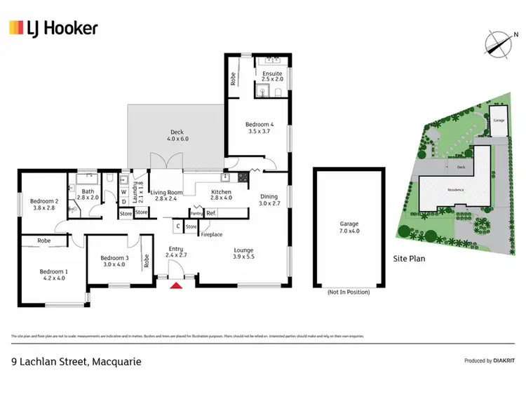 Floorplan of Homely house listing, 9 Lachlan Street, Macquarie ACT 2614