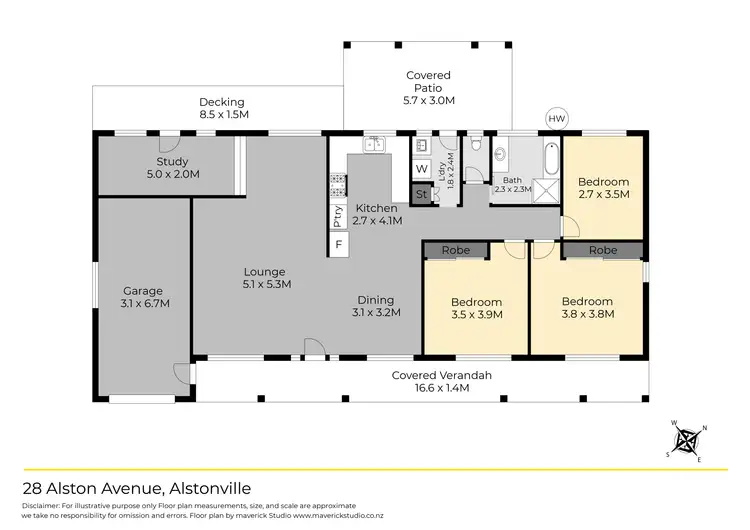 Floorplan of Homely house listing, 28 Alston Avenue, Alstonville NSW 2477