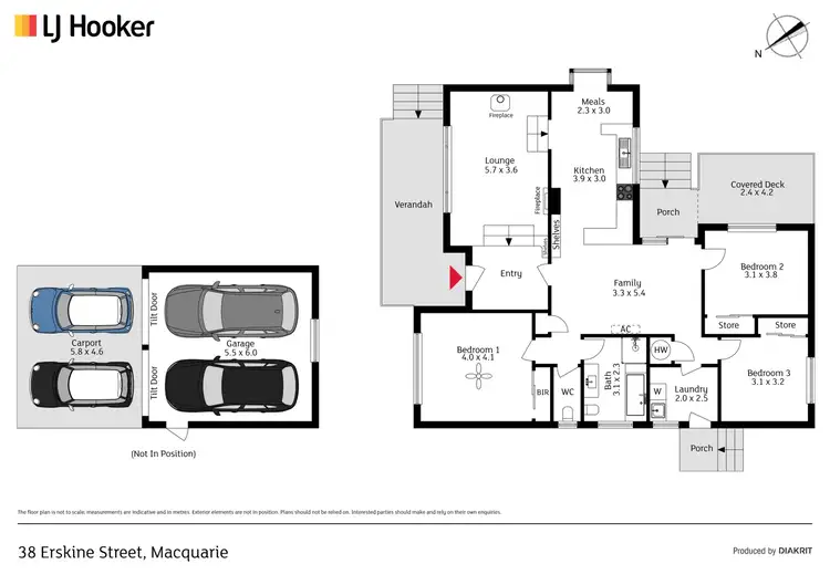 Floorplan of Homely house listing, 38 Erskine Street, Macquarie ACT 2614