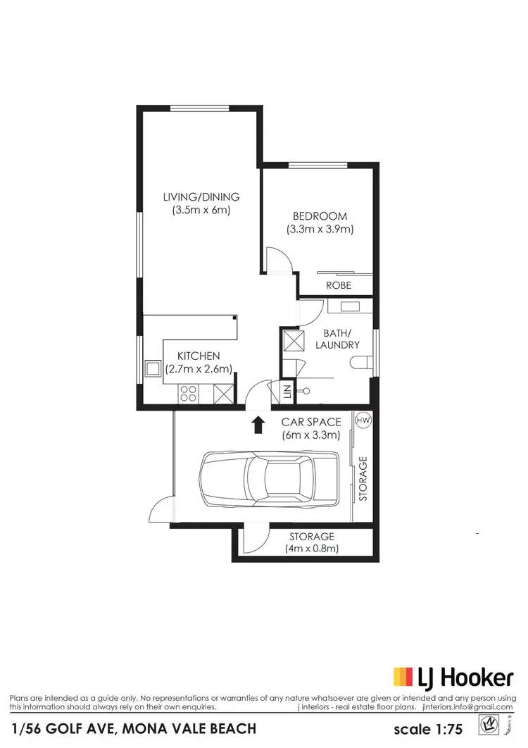 Floorplan of Homely unit listing, 1/56 Golf Avenue, Mona Vale NSW 2103