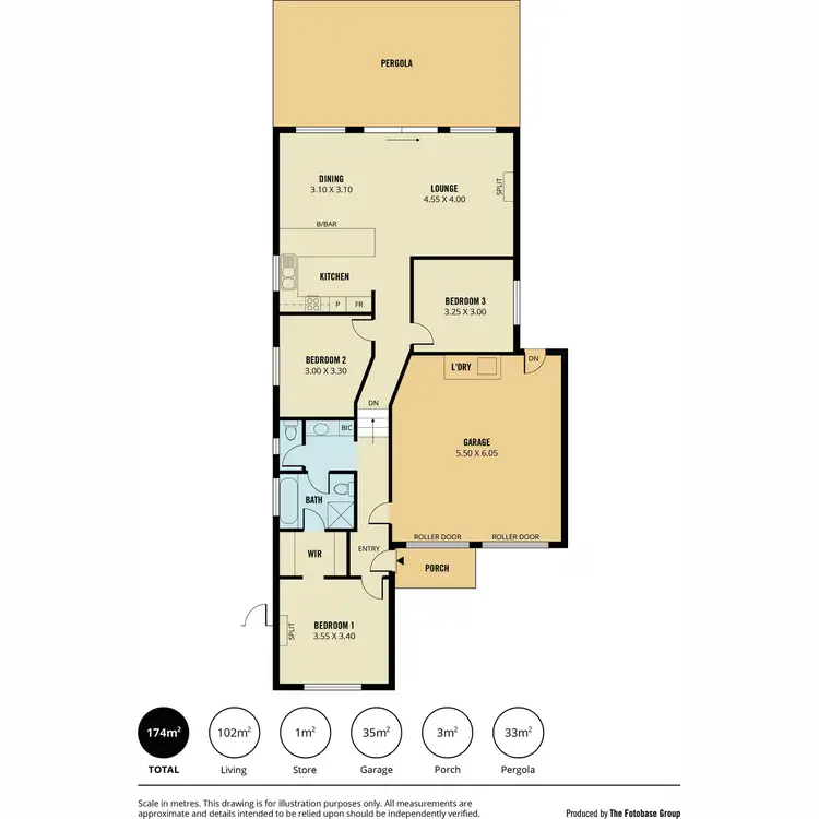 Floorplan of Homely villa listing, 3/30-32 Crozier Avenue, Modbury SA 5092