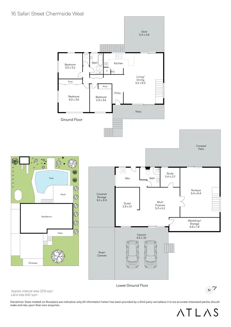 Floorplan of Homely house listing, 16 Safari Street, Chermside West QLD 4032