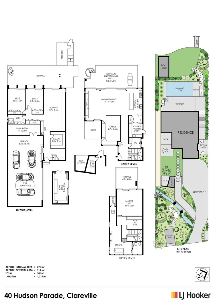 Floorplan of Homely house listing, 40 Hudson Parade, Avalon Beach NSW 2107
