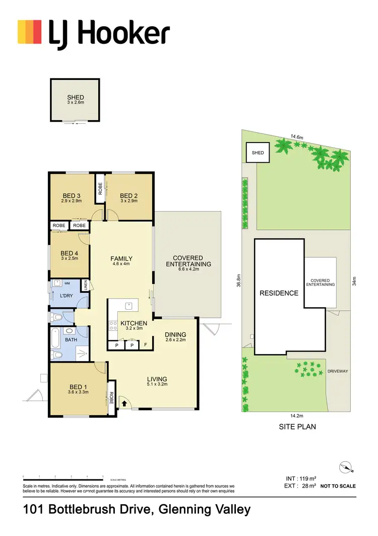 Floorplan of Homely house listing, 101 Bottlebrush Drive, Glenning Valley NSW 2261