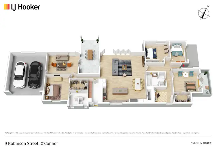 Floorplan of Homely house listing, 9 Robinson Street, O'connor ACT 2602