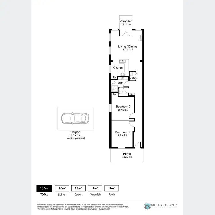 Floorplan of Homely house listing, 16 Bath Street, Glenelg South SA 5045