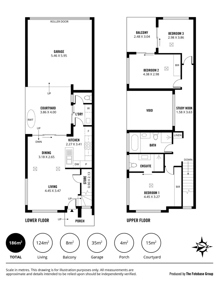 Floorplan of Homely house listing, 1/8 Tandanya Avenue, Hectorville SA 5073