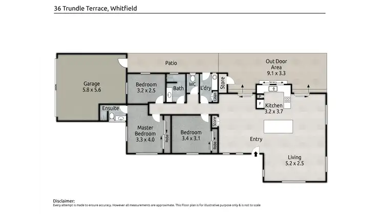 Floorplan of Homely house listing, 36-42 Trundle Terrace, Whitfield QLD 4870