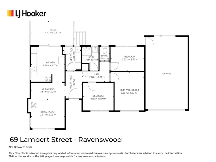 Floorplan of Homely house listing, 69 Lambert Street, Ravenswood TAS 7250