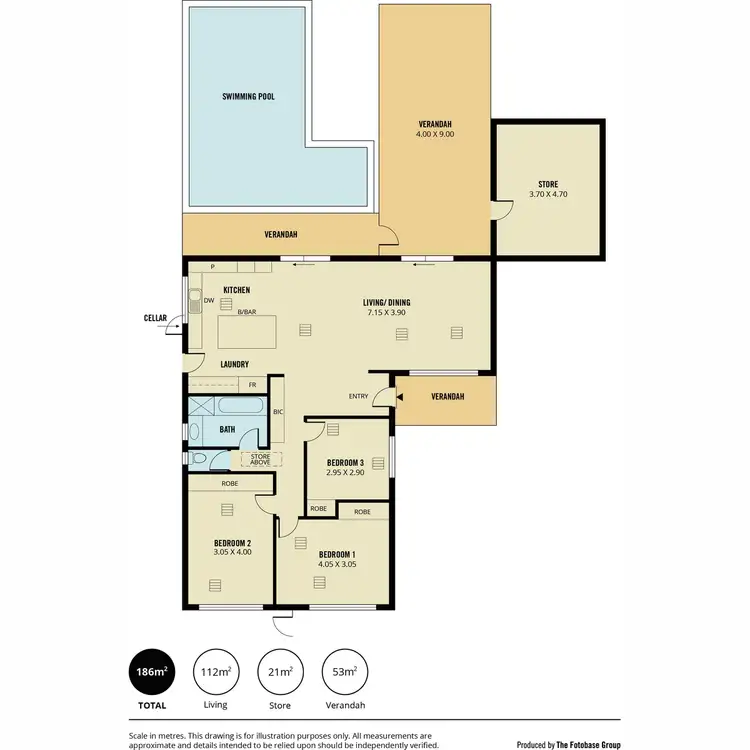 Floorplan of Homely house listing, 26 Parslow Road, Para Hills SA 5096