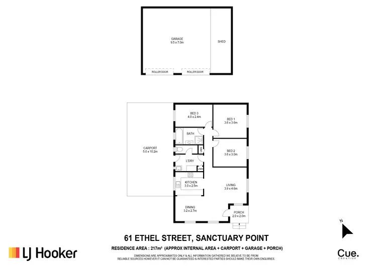 Floorplan of Homely house listing, 61 Ethel Street, Sanctuary Point NSW 2540
