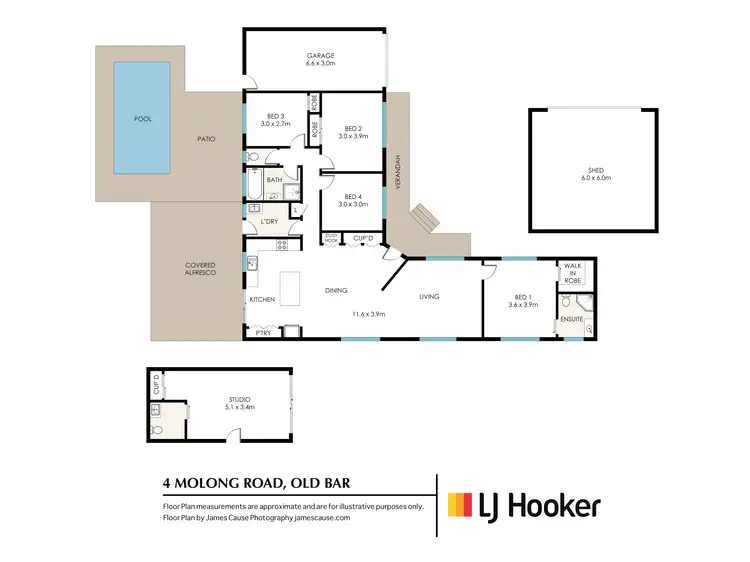 Floorplan of Homely house listing, 4 Molong Road, Old Bar NSW 2430
