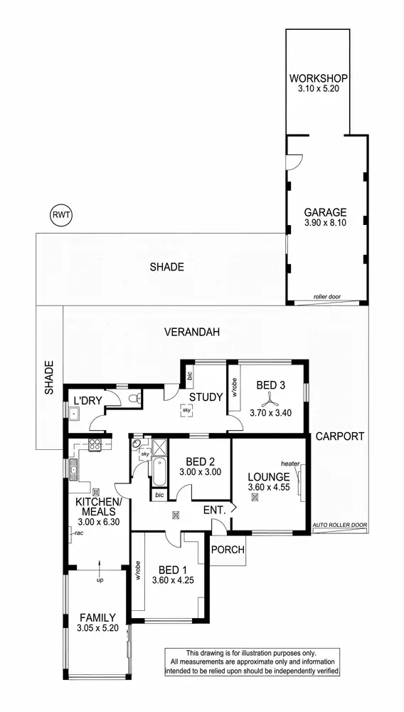 Floorplan of Homely house listing, 14 Kenton Street, Lockleys SA 5032
