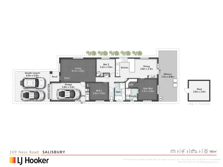 Floorplan of Homely house listing, 109 Ness Road, Salisbury QLD 4107