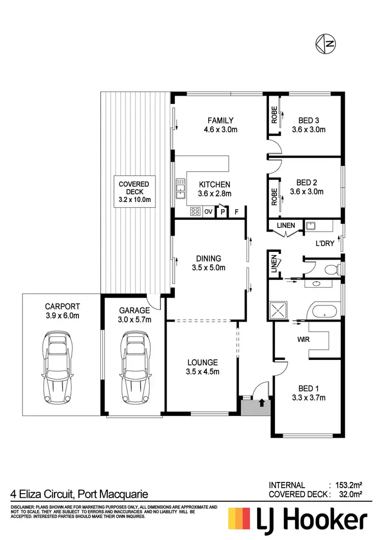 Floorplan of Homely house listing, 4 Eliza Circuit, Port Macquarie NSW 2444
