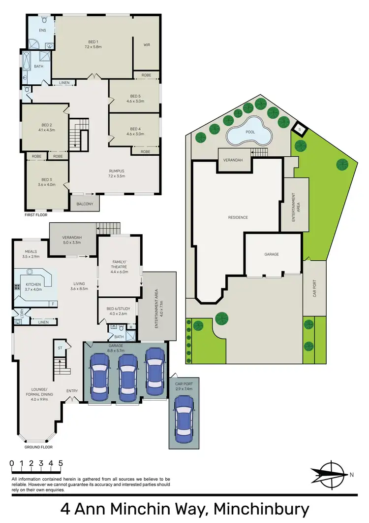 Floorplan of Homely house listing, 4 Ann Minchin Way, Minchinbury NSW 2770