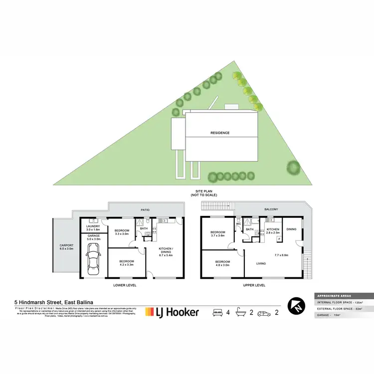 Floorplan of Homely house listing, 5 Hindmarsh Street, East Ballina NSW 2478