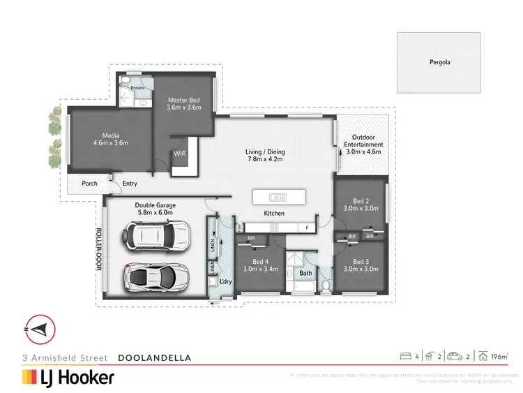 Floorplan of Homely house listing, 3 Armisfield Street, Doolandella QLD 4077
