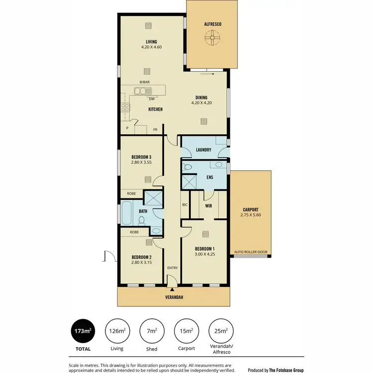 Floorplan of Homely house listing, 29 Cascades Drive, Mawson Lakes SA 5095