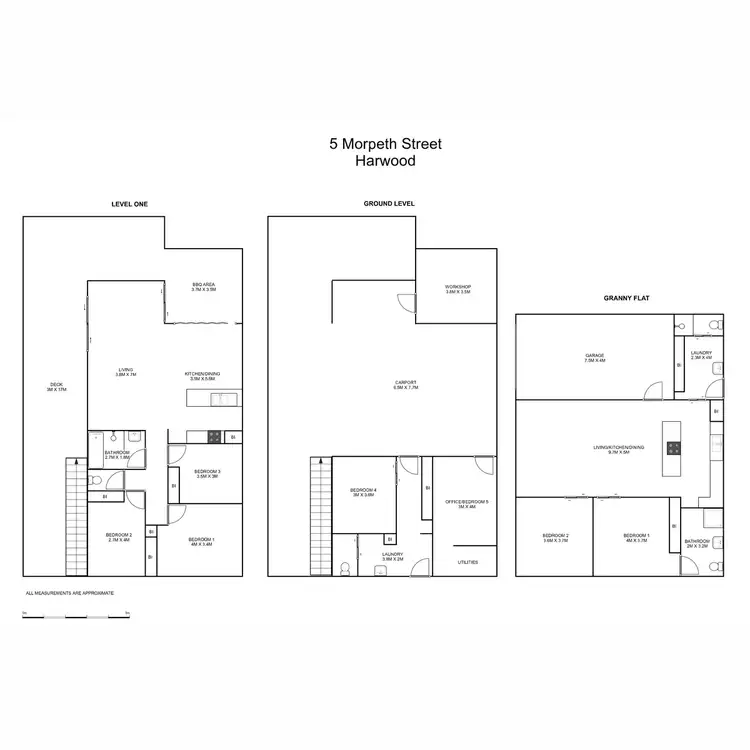 Floorplan of Homely house listing, 5 Morpeth Street, Harwood NSW 2465