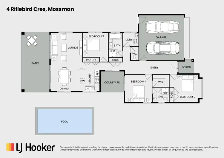 Floorplan of Homely house listing, 4 Riflebird Crescent, Mossman QLD 4873