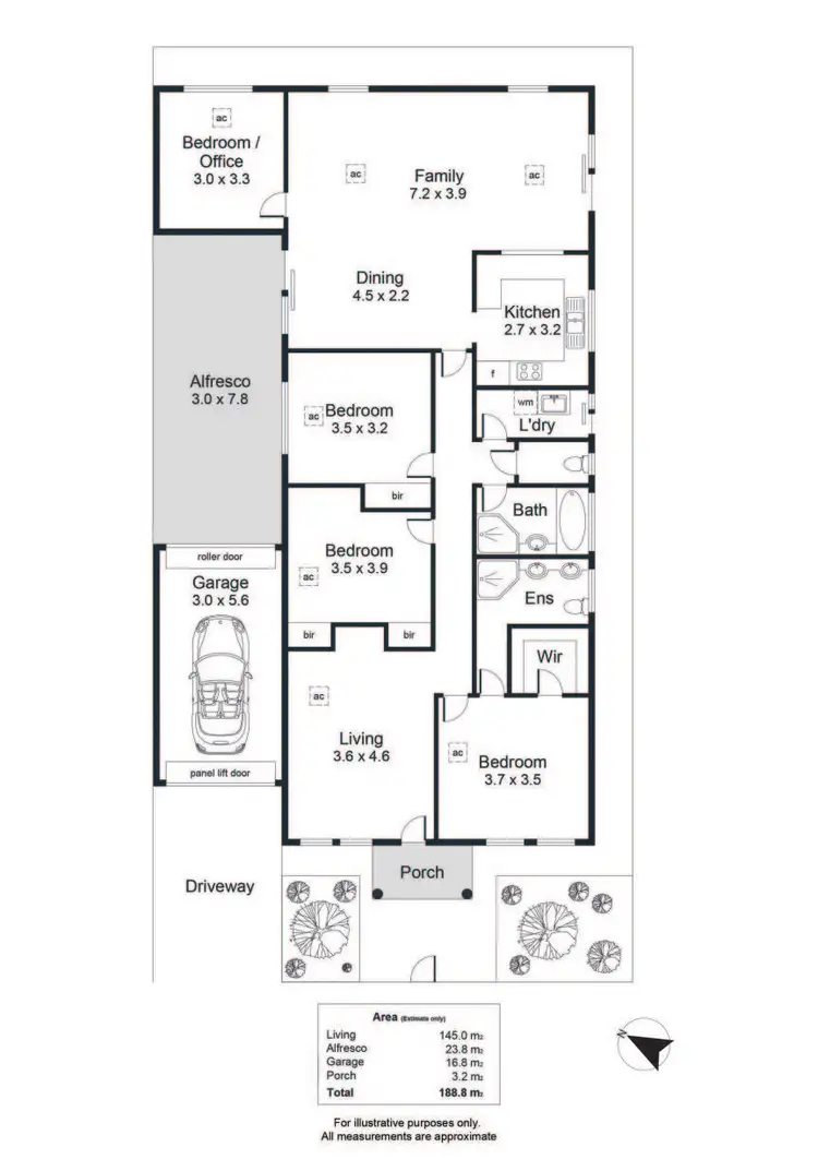 Floorplan of Homely house listing, 34 Innes Circuit, Mawson Lakes SA 5095