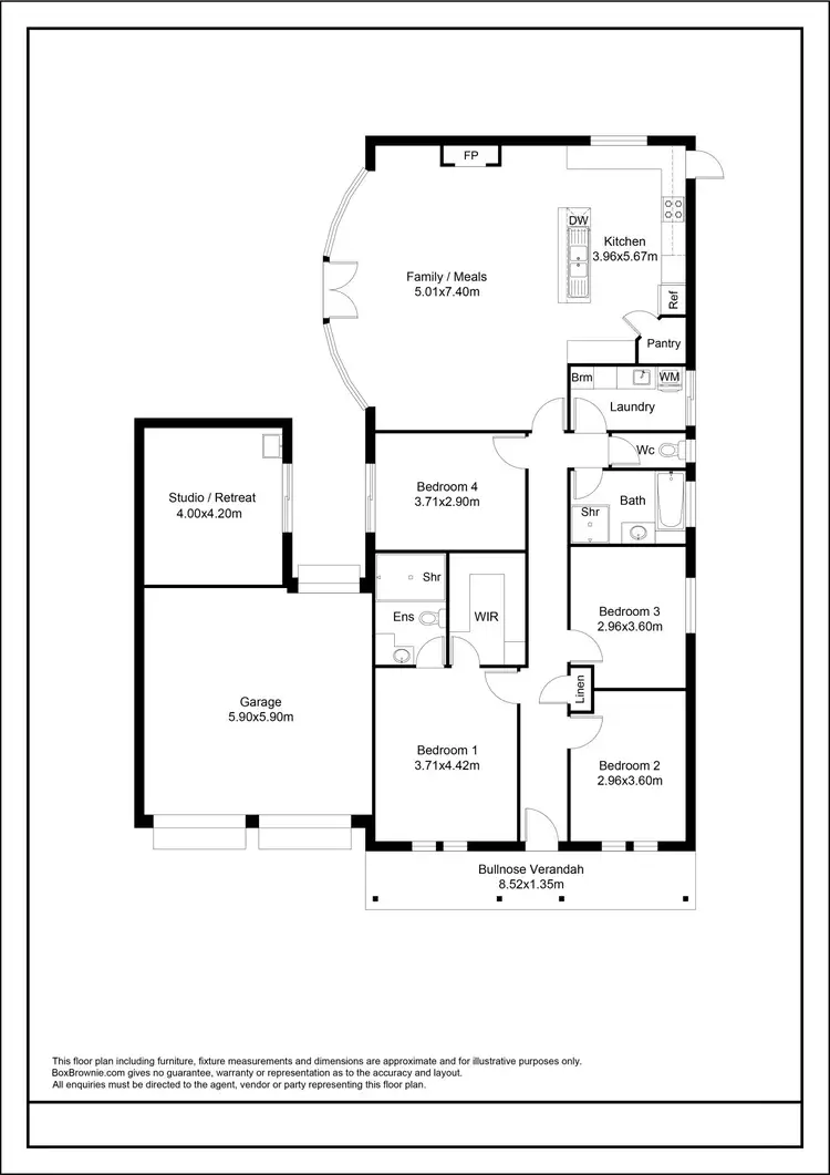 Floorplan of Homely house listing, 32 Nairn Street, Ferryden Park SA 5010