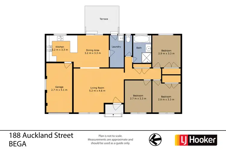 Floorplan of Homely house listing, 188 Auckland Street, Bega NSW 2550