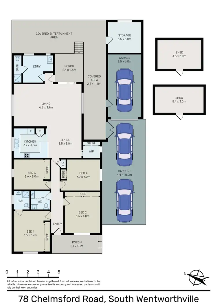 Floorplan of Homely house listing, 78 Chelmsford Road, South Wentworthville NSW 2145