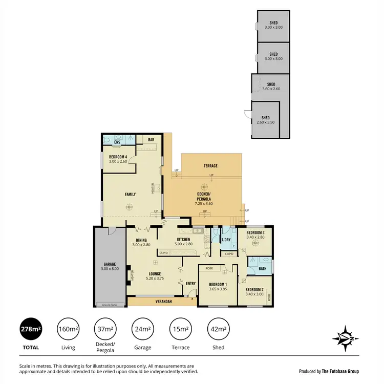 Floorplan of Homely house listing, 35 Taylor Street, Reynella SA 5161