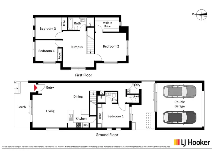 Floorplan of Homely townhouse listing, 61/128 John Gorton Drive, Coombs ACT 2611