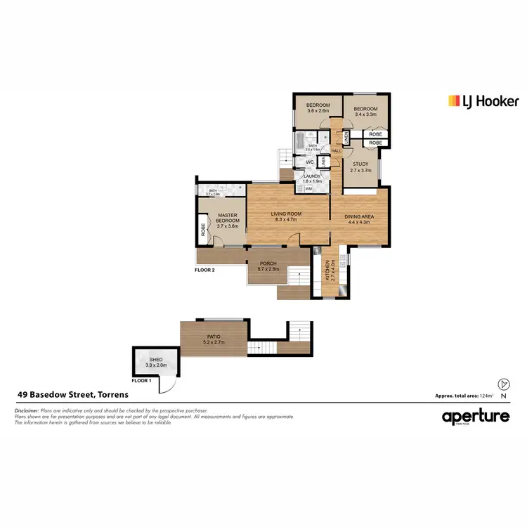 Floorplan of Homely house listing, 49 Basedow Street, Torrens ACT 2607