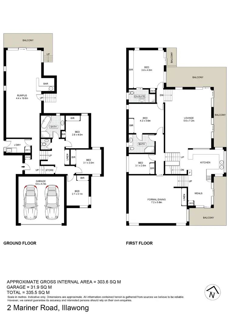 Floorplan of Homely house listing, 2 Mariner Road, Illawong NSW 2234