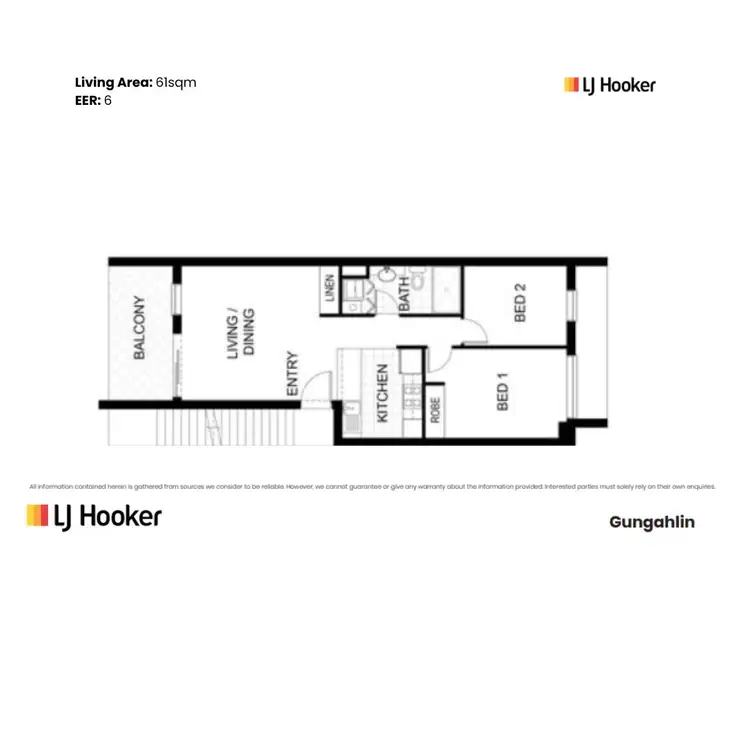 Floorplan of Homely apartment listing, 22/4 Sapling Street, Harrison ACT 2914