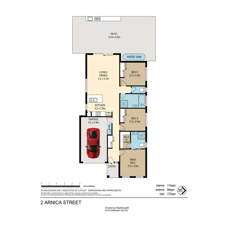 Floorplan of Homely house listing, 2 Arnica Street, Griffin QLD 4503