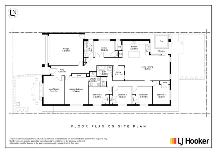 Floorplan of Homely house listing, 19 Eaglemont Way, Werribee VIC 3030