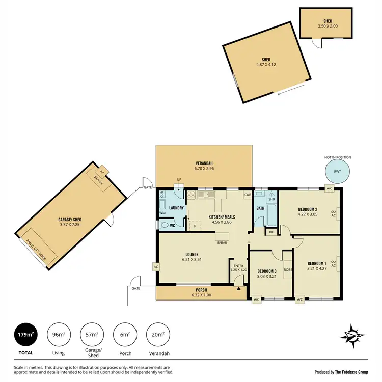 Floorplan of Homely house listing, 4 Canterbury Crescent, Valley View SA 5093