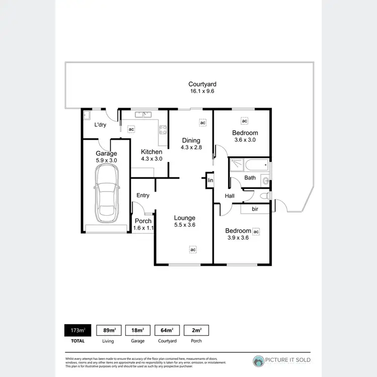 Floorplan of Homely unit listing, 7/622 Brighton Road, Seacliff Park SA 5049
