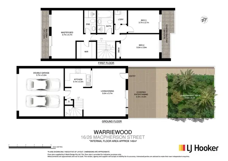 Floorplan of Homely townhouse listing, 16/26 Macpherson Street, Warriewood NSW 2102