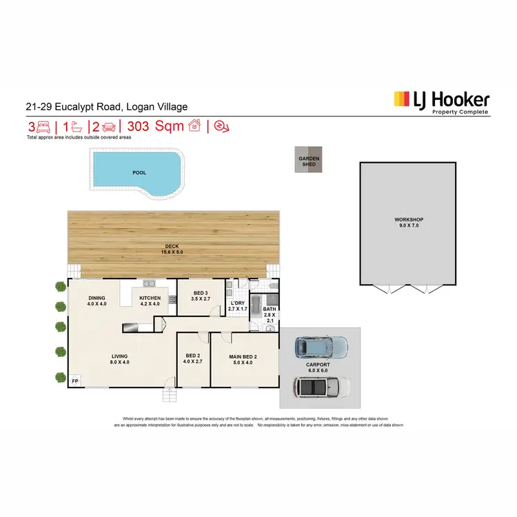 Floorplan of Homely house listing, 21-29 Eucalypt Road, Logan Village QLD 4207