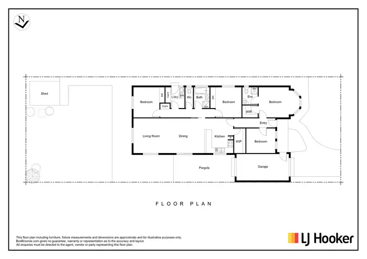 Floorplan of Homely house listing, 14 Creswick Drive, Point Cook VIC 3030