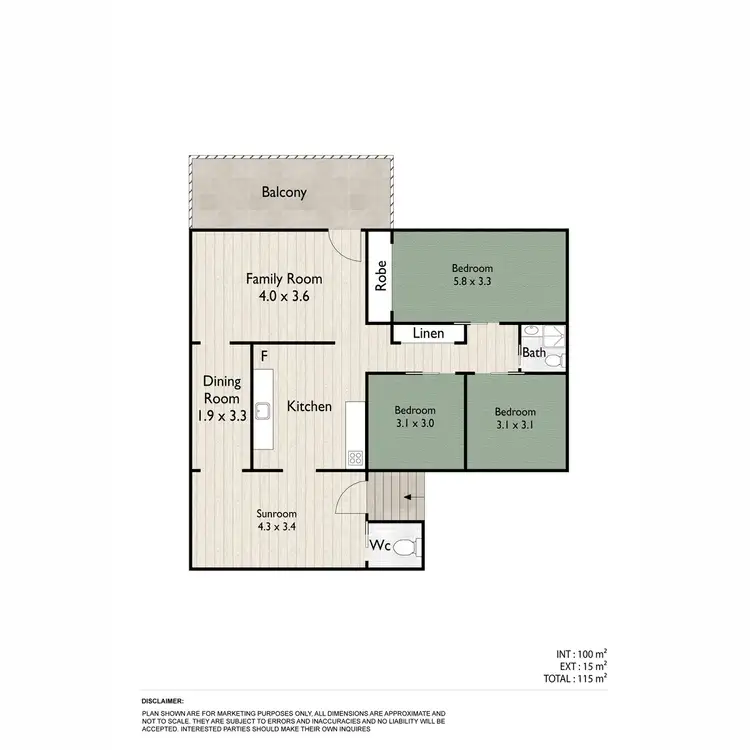 Floorplan of Homely house listing, 15 Pangeza Street, Stafford Heights QLD 4053
