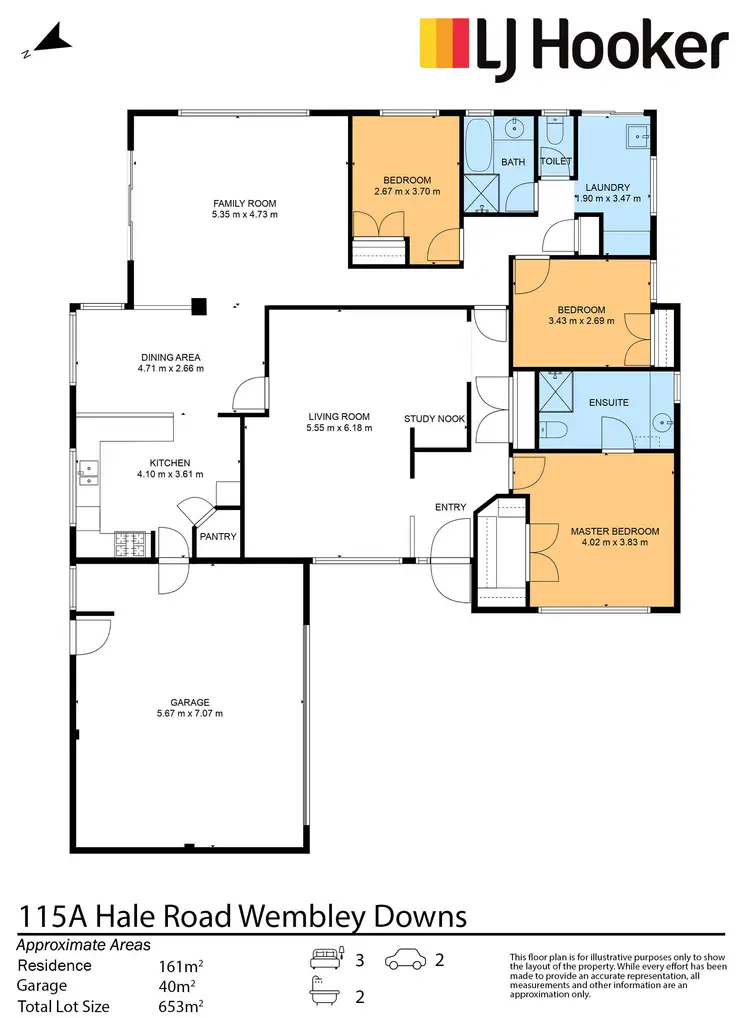Floorplan of Homely house listing, 115A Hale Road, Wembley Downs WA 6019