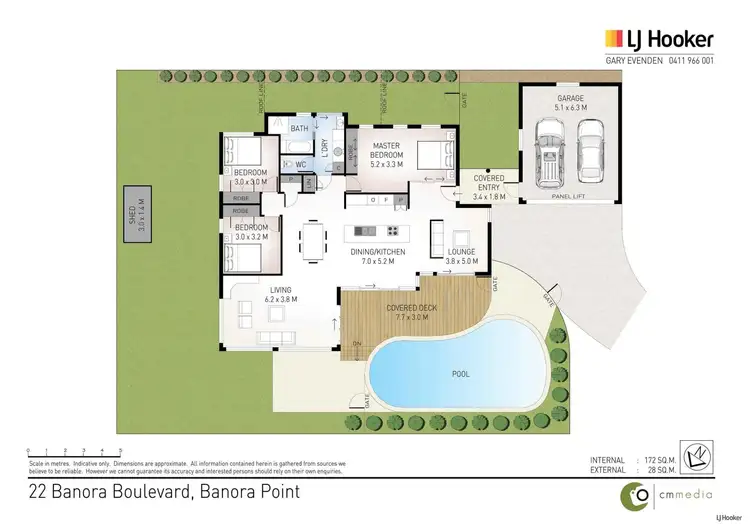 Floorplan of Homely house listing, 22 Banora Boulevard, Banora Point NSW 2486