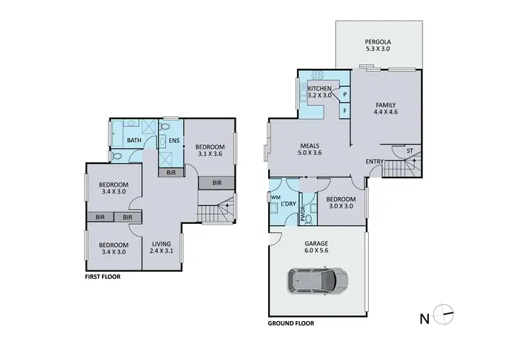 Floorplan of Homely house listing, 2/55 Sunningdale Crescent, Cranbourne VIC 3977