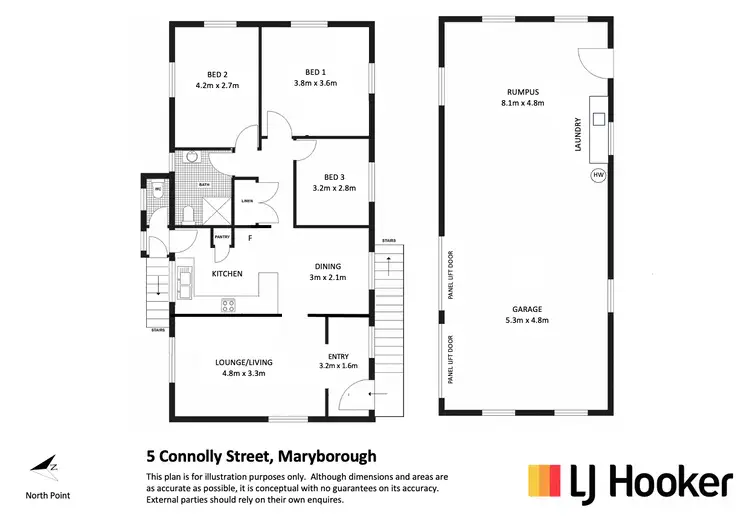 Floorplan of Homely house listing, 5 Connolly Street, Maryborough QLD 4650