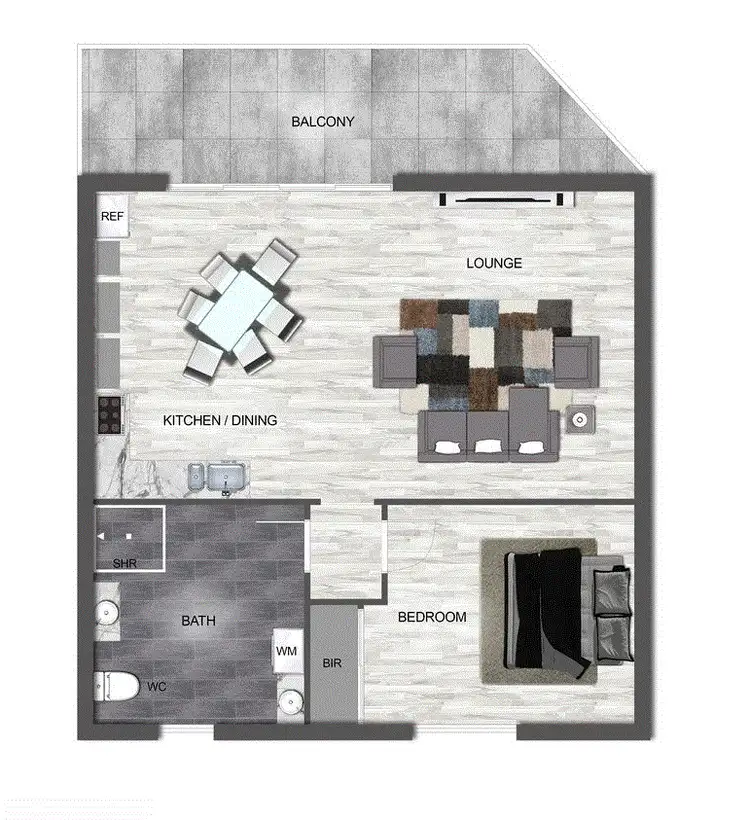 Floorplan of Homely unit listing, 22/54-66 Trinity Beach Road, Trinity Beach QLD 4879