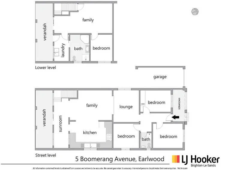 Floorplan of Homely house listing, 5 Boomerang Avenue, Earlwood NSW 2206